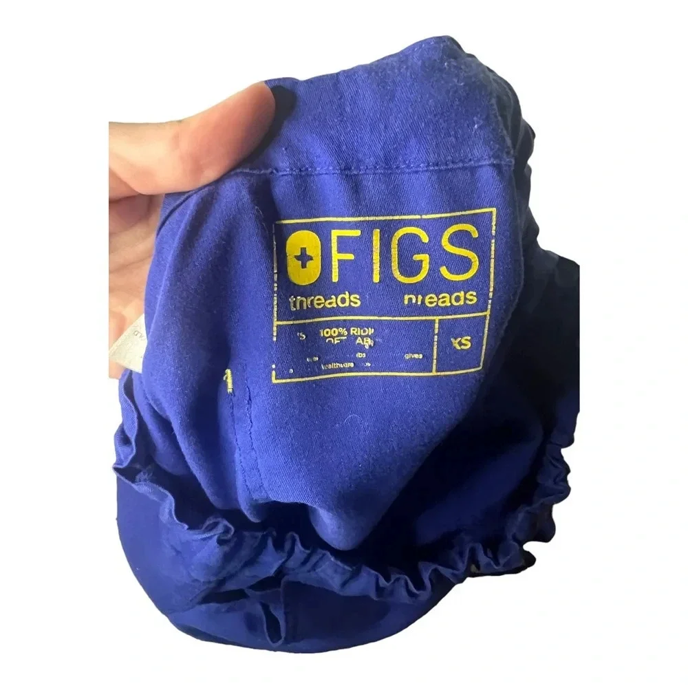 Figs Blue Scrub Medical Pants XS
